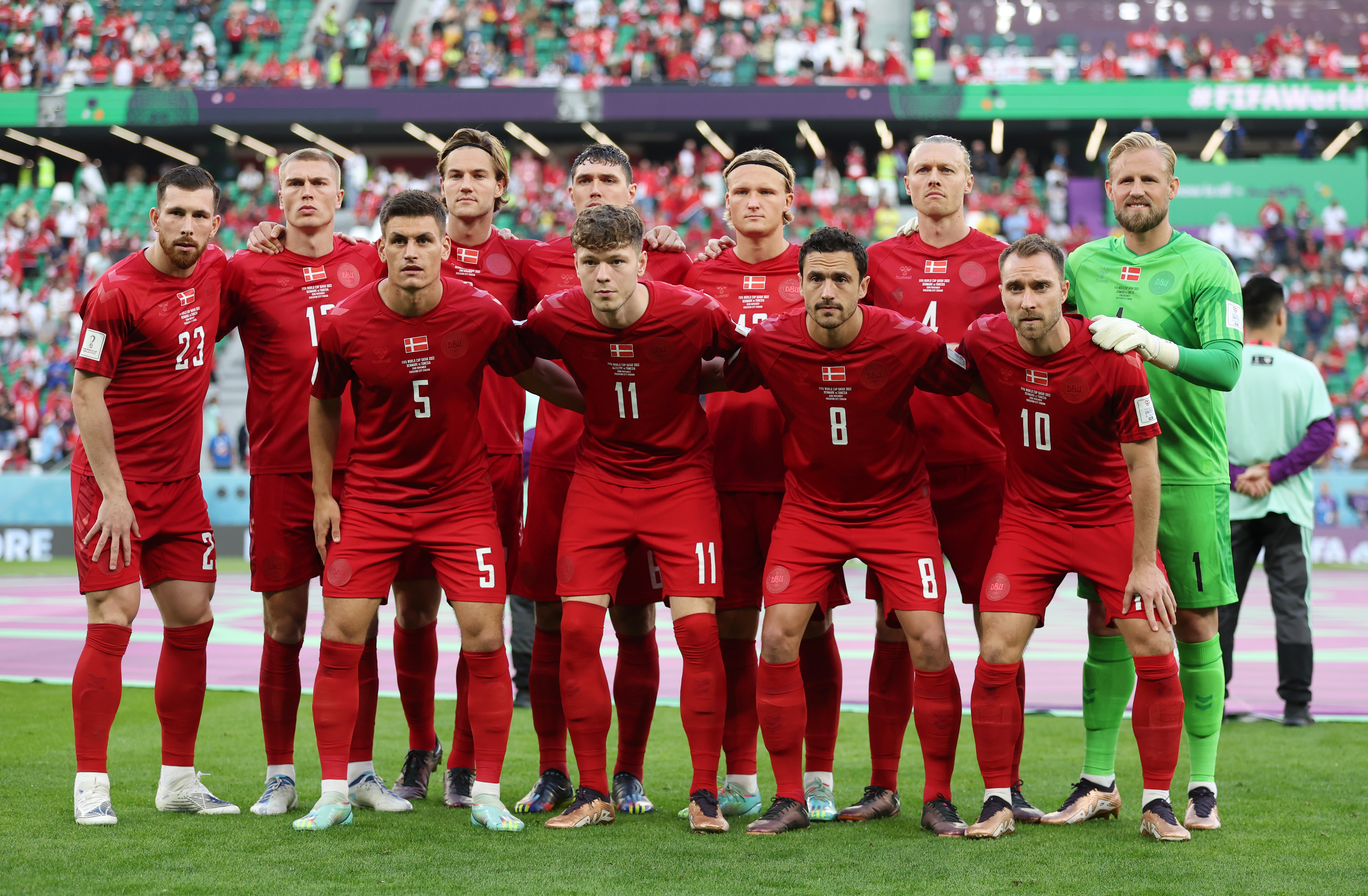 O protesto no uniforme da Dinamarca que a Fifa não pôde coibir