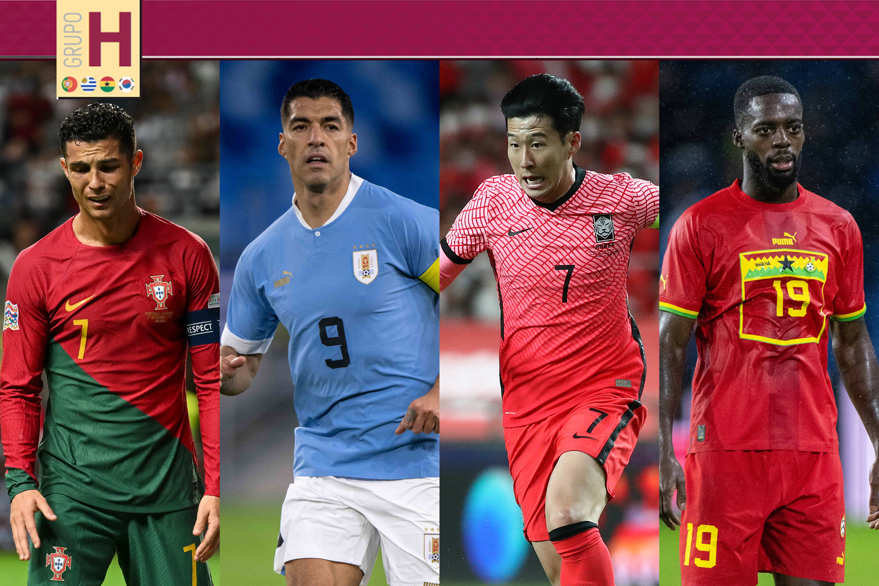 Guia da Copa: Portugal e Uruguai tentam confirmar favoritismo no Grupo H