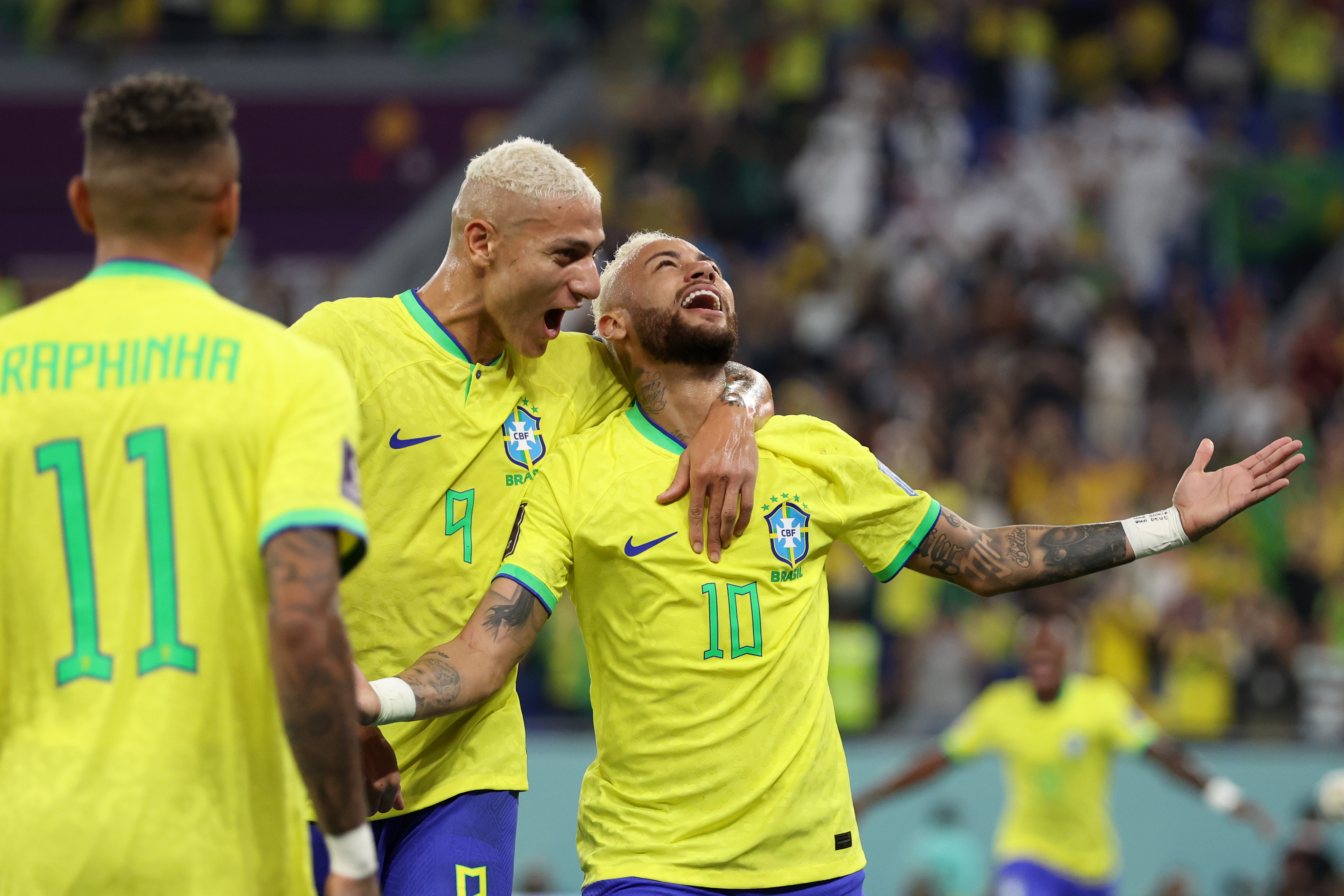 FOTOS: o show do Brasil no primeiro tempo contra a Coreia do Sul - Placar -  O futebol sem barreiras para você