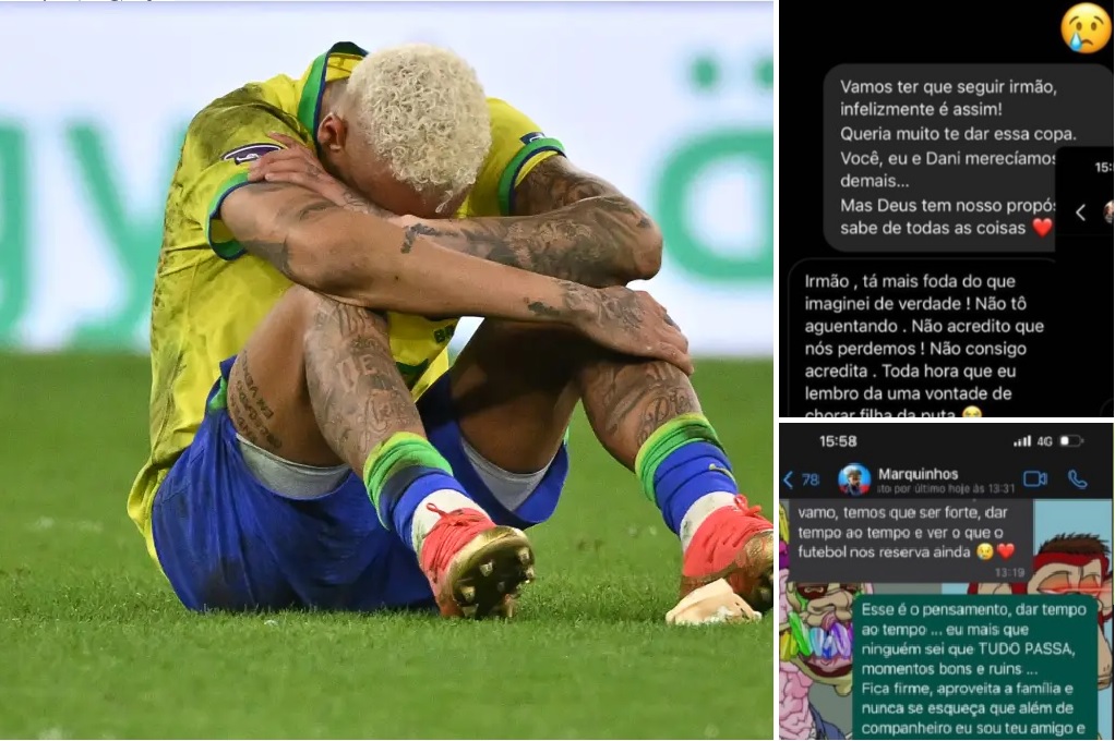 Dor profunda: Neymar e os trechos de conversas com Marquinhos e Thiago Silva