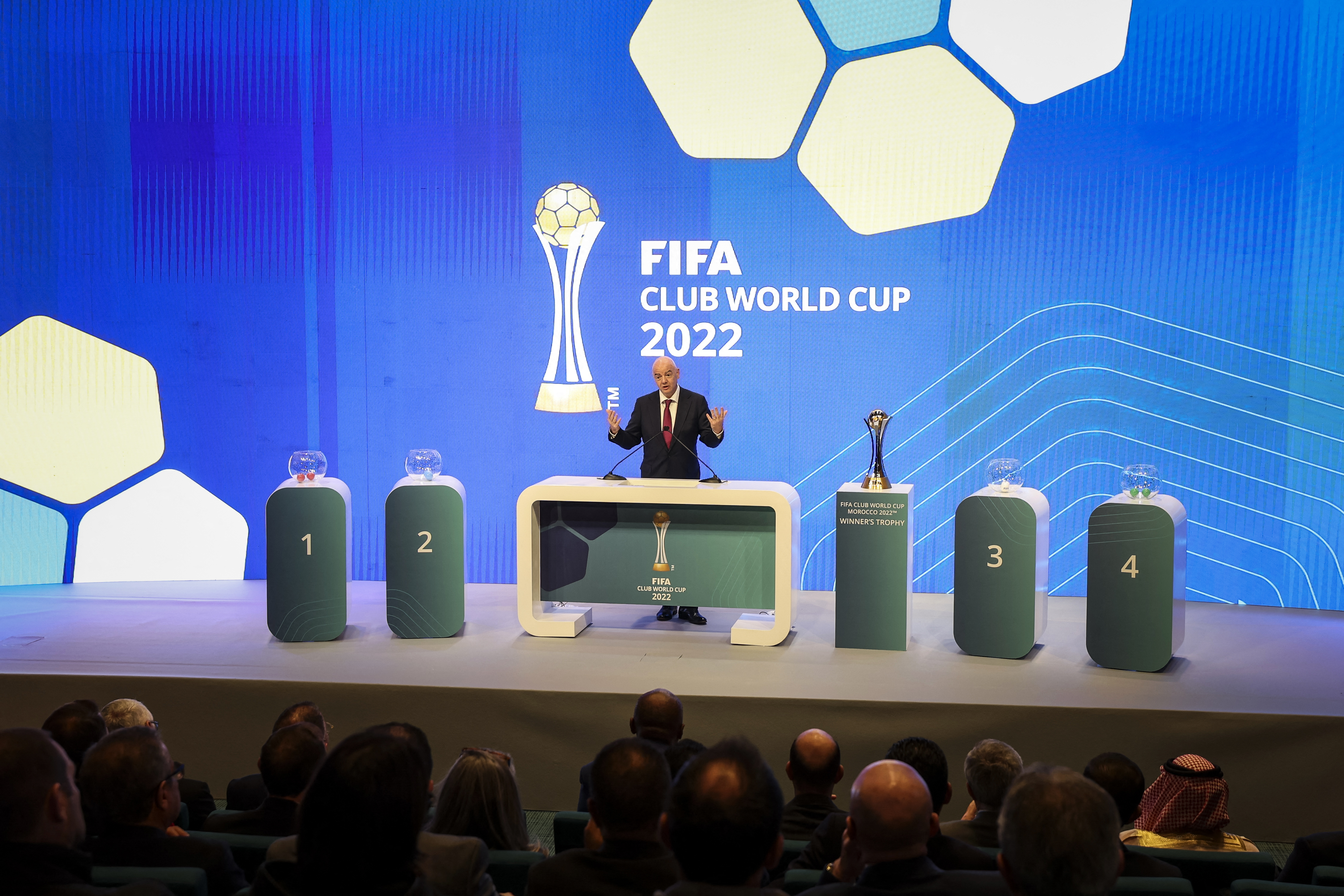 Fifa define duelos do Mundial de Clubes, que será disputado nos