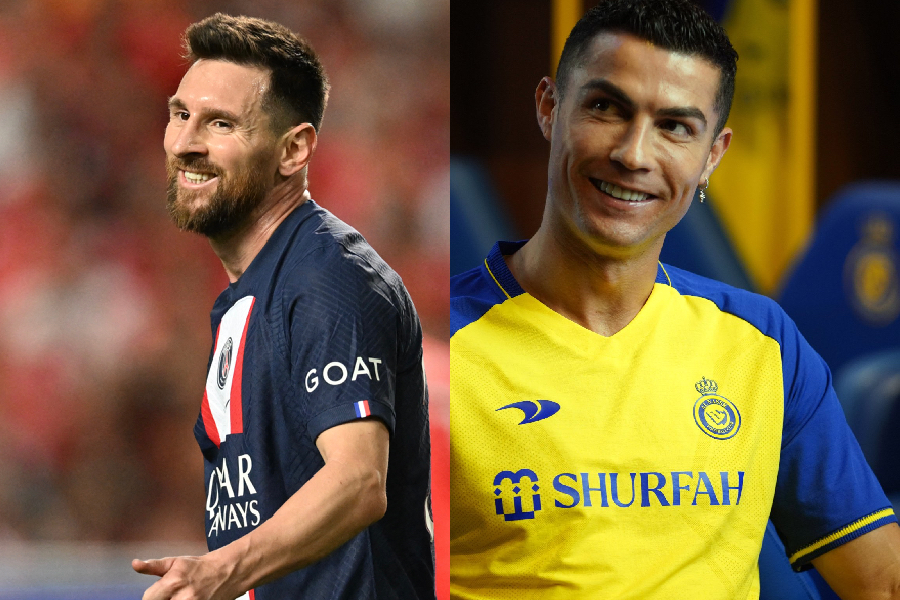 Messi e Cristiano Ronaldo se reencontram em amistoso -