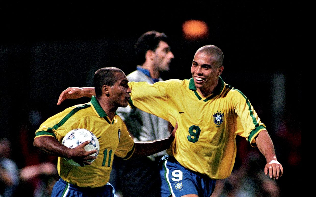 Ronaldo e Romário: uma dupla tão espetacular quanto efêmera