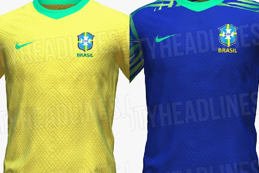 Site vaza camisas da seleção brasileira feminina para a Copa do Mundo