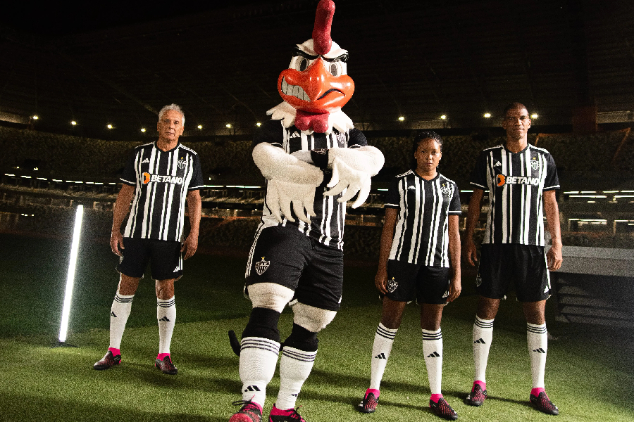 Camisa Infantil adidas Atlético Mineiro 2023 - Jogo 1