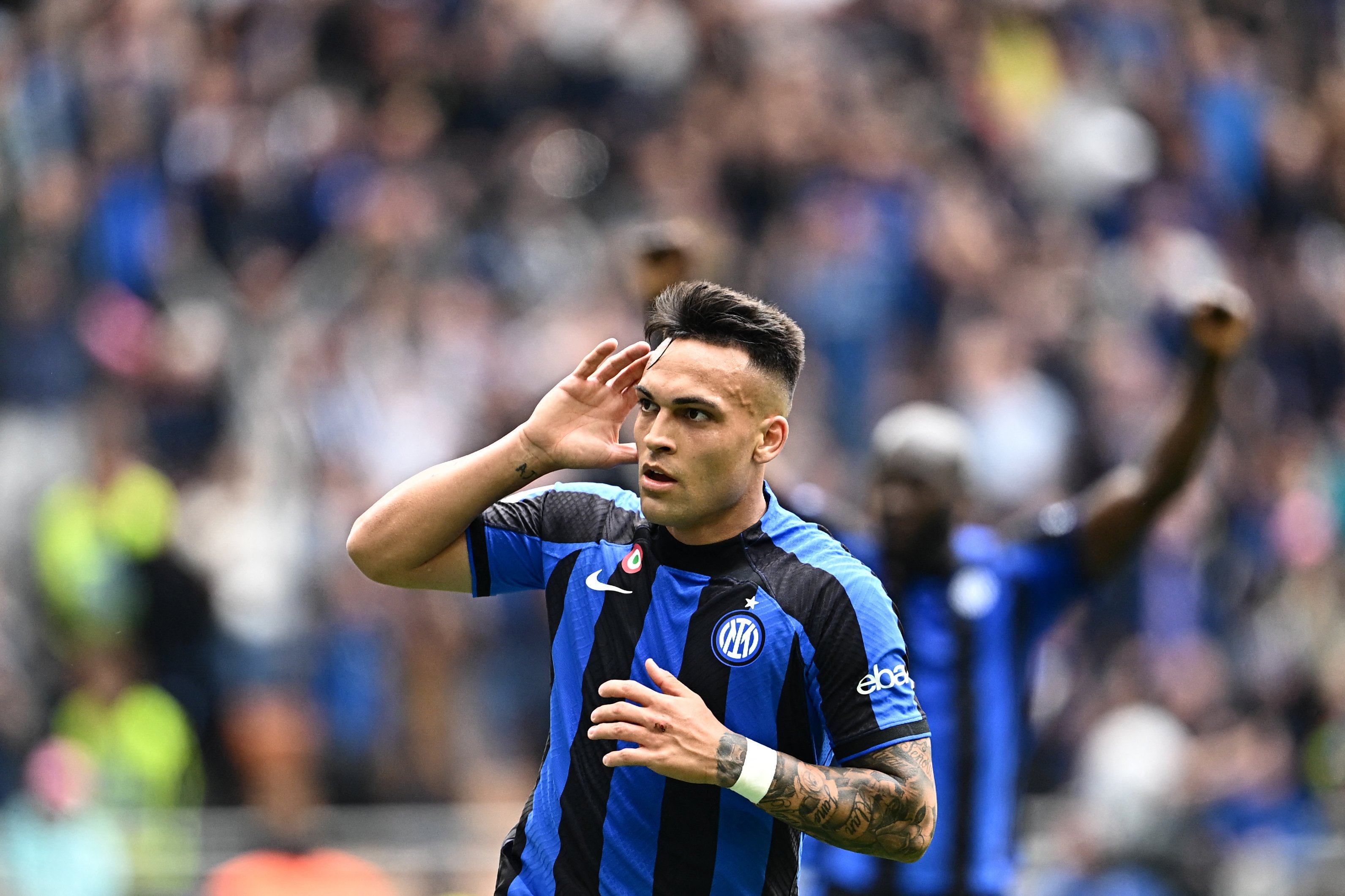 Lautaro Martínez é autor de 2 gols e 3 assistências pela Inter na Champions