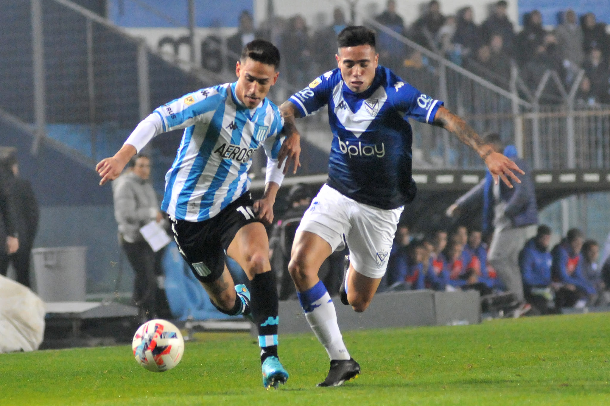 Rojas com a camisa 10 do Racing