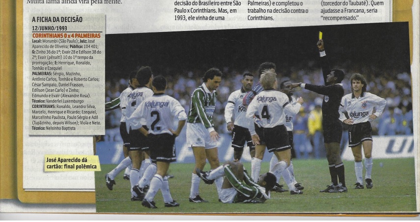 Reportagem relembrou final do Paulista de 1993