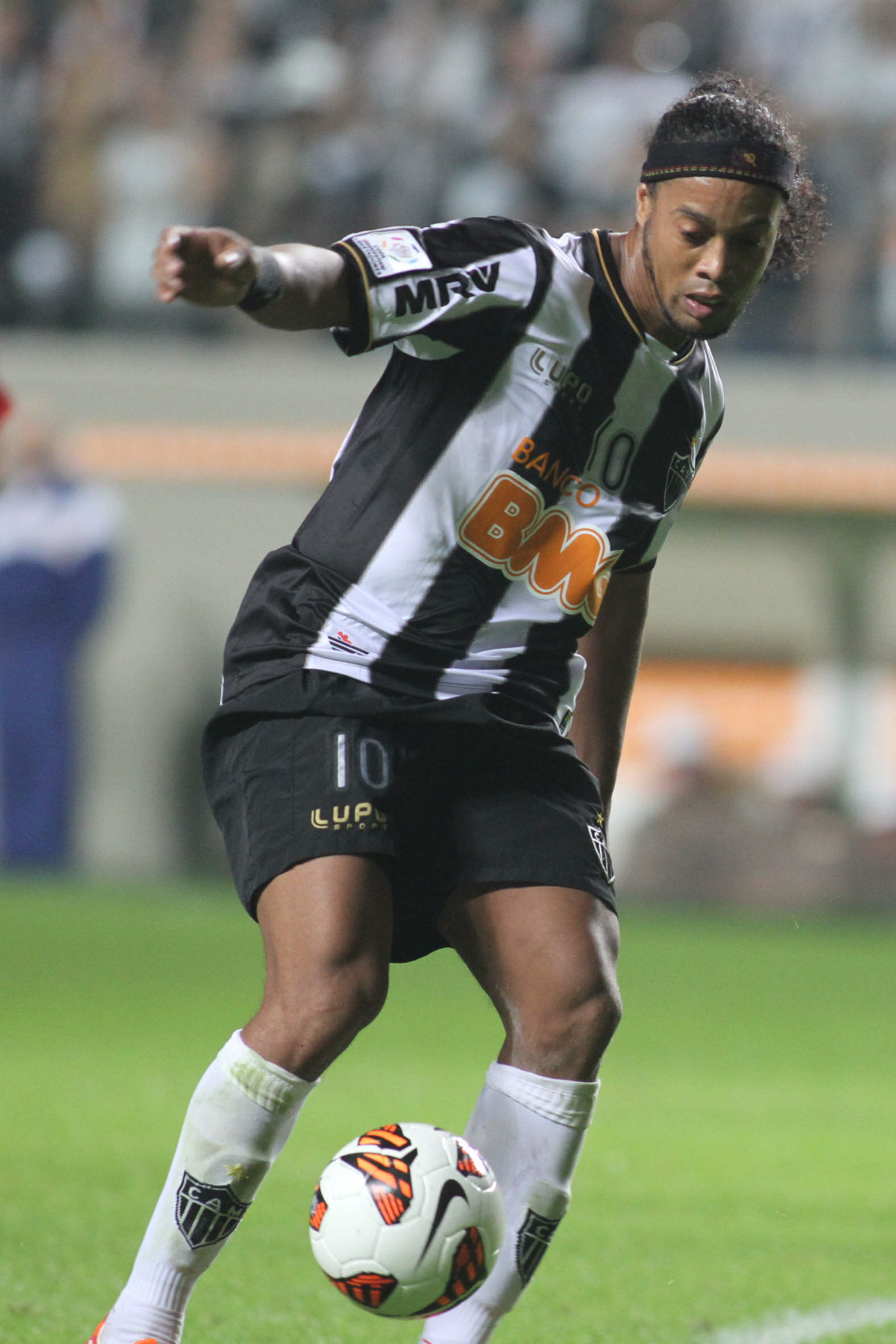 Ronaldinho Gaúcho na vitória do Atlético Mineiro sobre o Tijuana em 2013