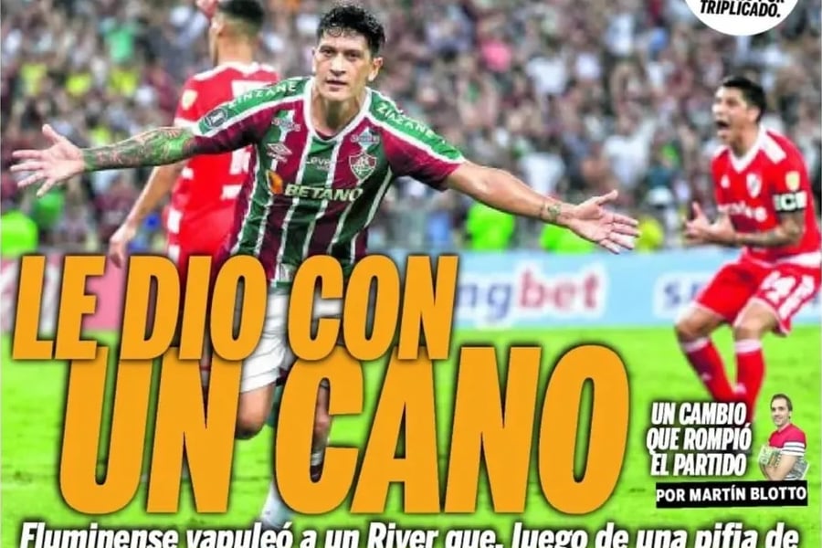 Imprensa argentina exalta show do Fluminense e do ‘andarilho’ Cano