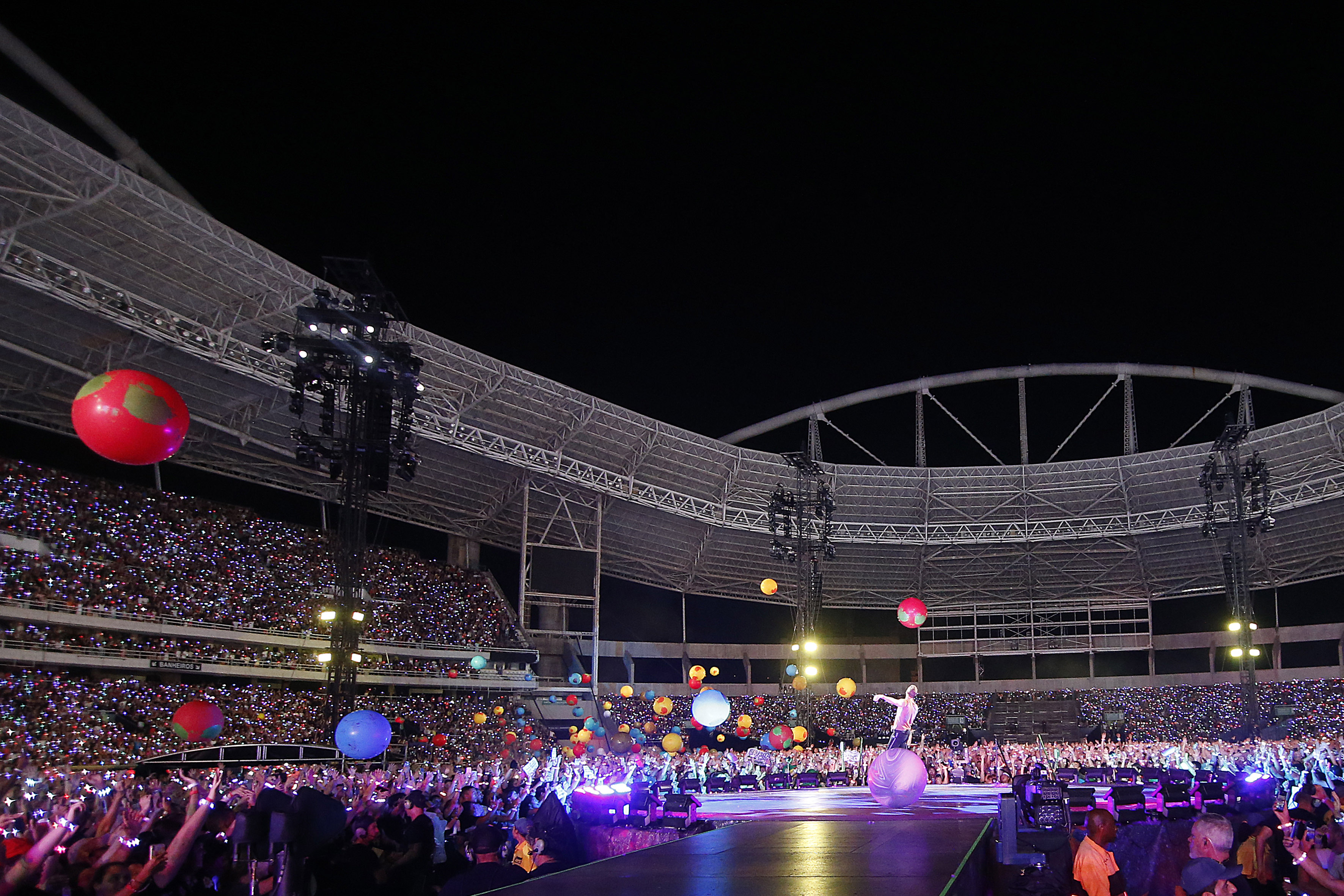 Show do Coldplay foi o primeiro da agenda de 2023; estádio ainda recebe outros artistas no fim do ano