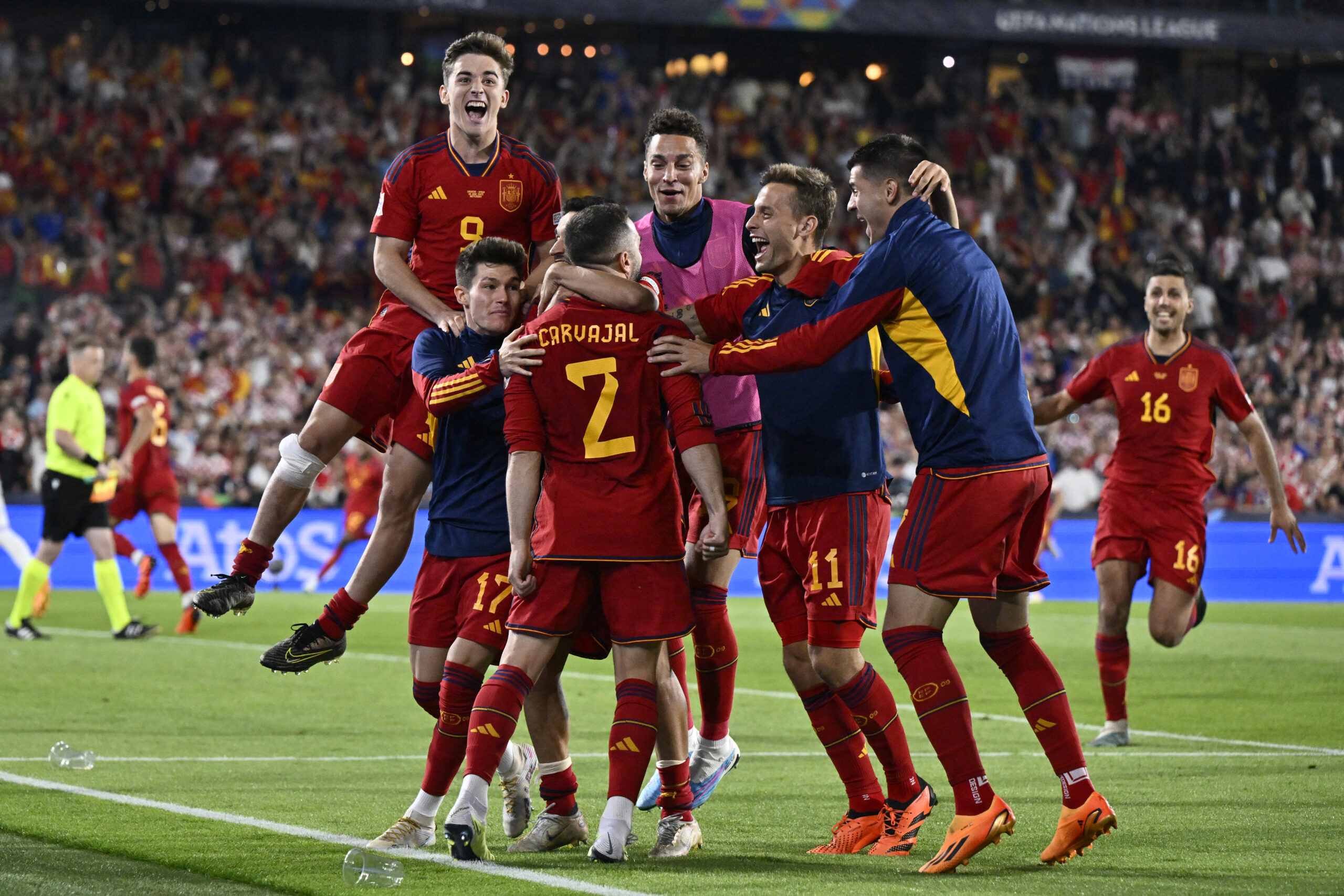 Espanha derrota Croácia nos pênaltis e é campeã da Nations League