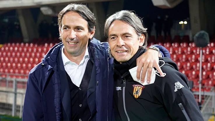Irmãos Inzaghi em duelo como treinadores Irmãos Inzaghi em duelo como treinadores