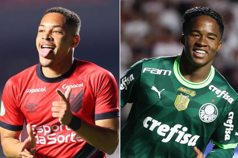 Vitor Roque tem mais que o dobro de gols de Endrick em 2023, destaca imprensa catalã