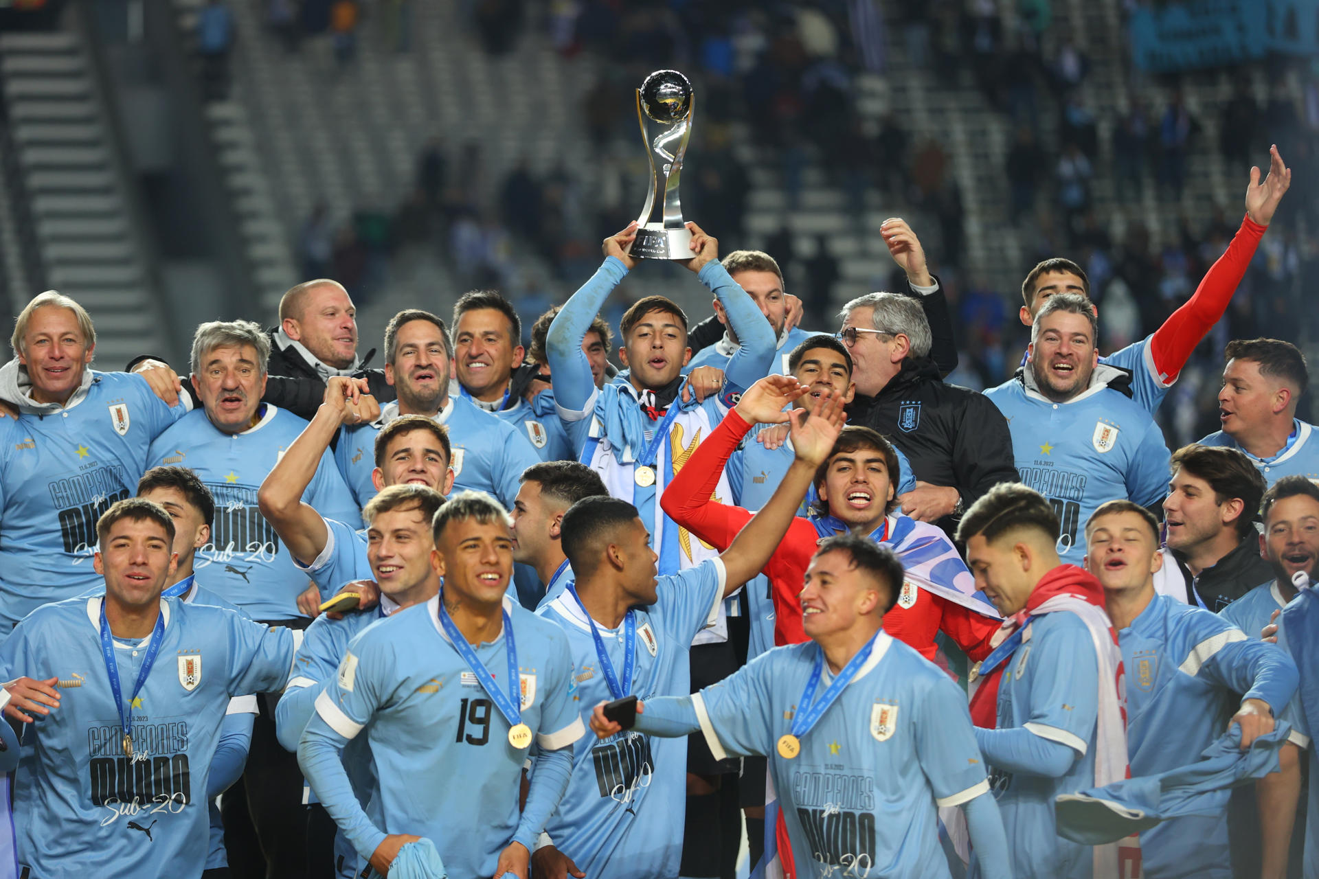Uruguai faz história com título inédito da Copa do Mundo sub-20