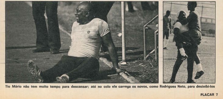 Reportagem sobre Mário Américo de 1972