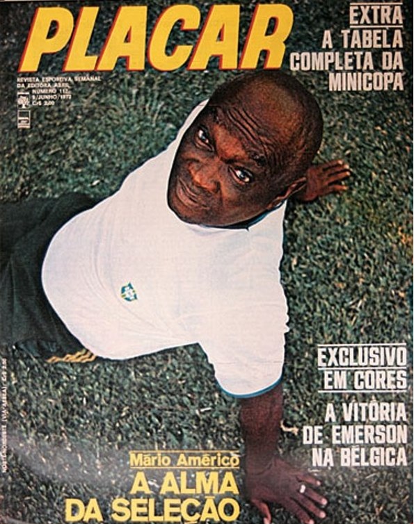 Mário Américo, em capa a edição de junho de 1972 / PLACAR