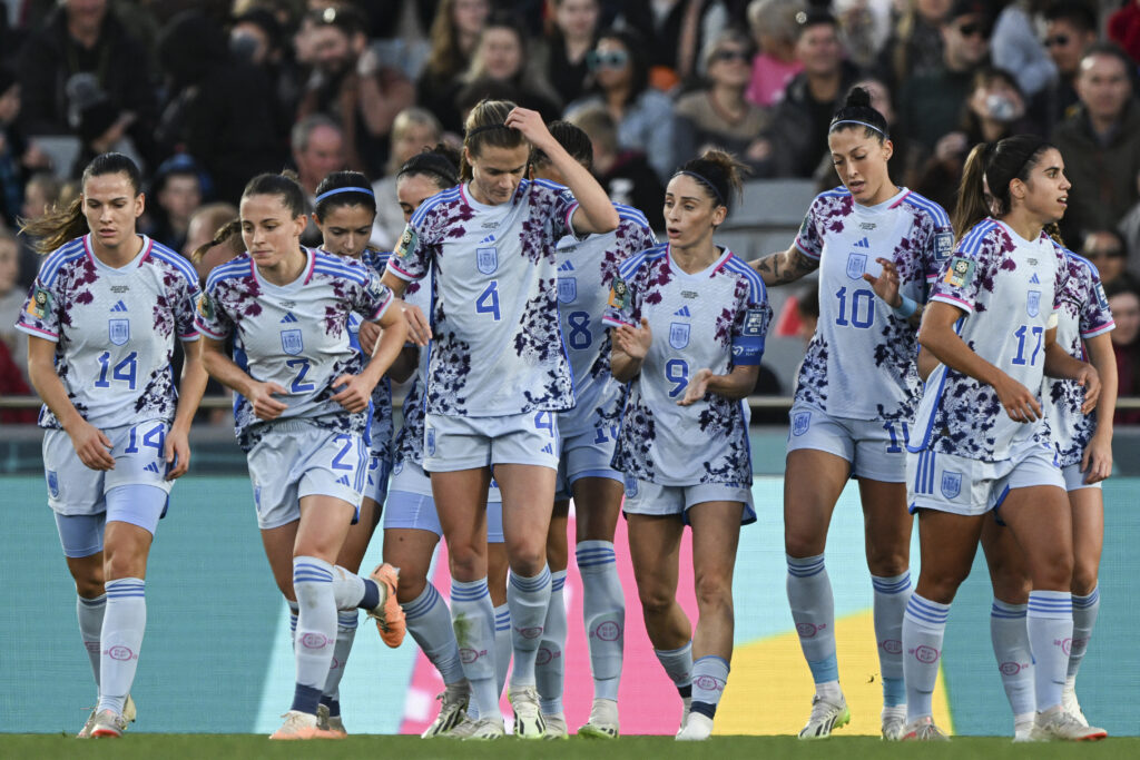 Espanha inicia oitavas de final com atropelo e avança na Copa do Mundo feminina - Foto: SAEED KHAN / AFP