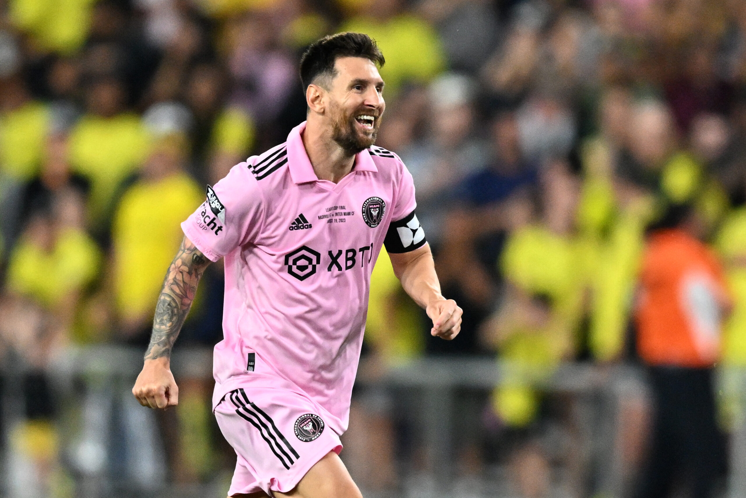 Inter Miami, o time de Messi, bate Nashville nos pênaltis após empate em 1  a 1 e ganha a Leagues Cup : r/futebol