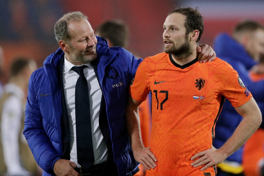 Danny e Daley Blind, juntos pela seleção holandesa - Laurens Lindhout/Soccrates/Getty Images)