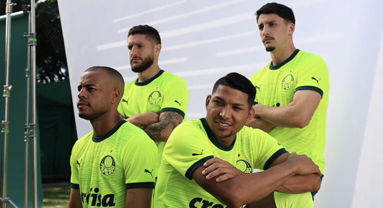 Palmeiras lança camisa verde limão em comemoração a aniversário de 109 anos