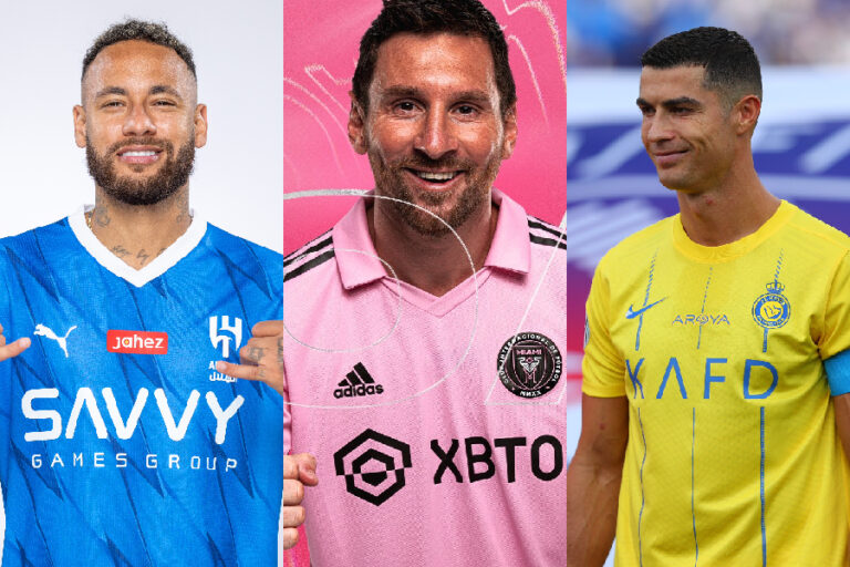 As novas camisas de Neymar, Messi e Cristiano serão vendidas no Brasil?