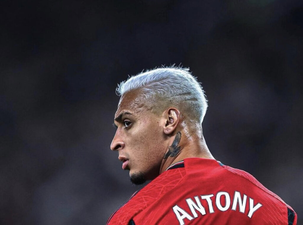 Antony fez quatro partidas pelo United nesta temporada - @antony00/Instagram