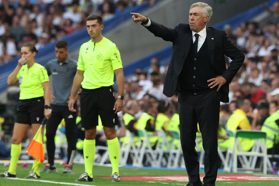 Ancelotti ainda tem futuro incerto após fim do contrato com o Real - Pierre-Philippe Marcou/AFP
