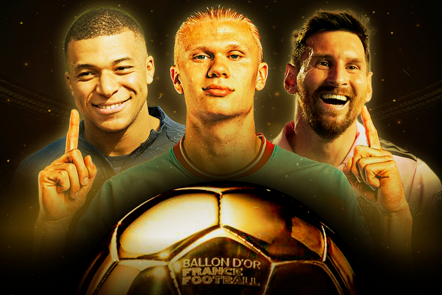 Bola de Ouro: os números dos favoritos Messi, Haaland e Mbappé