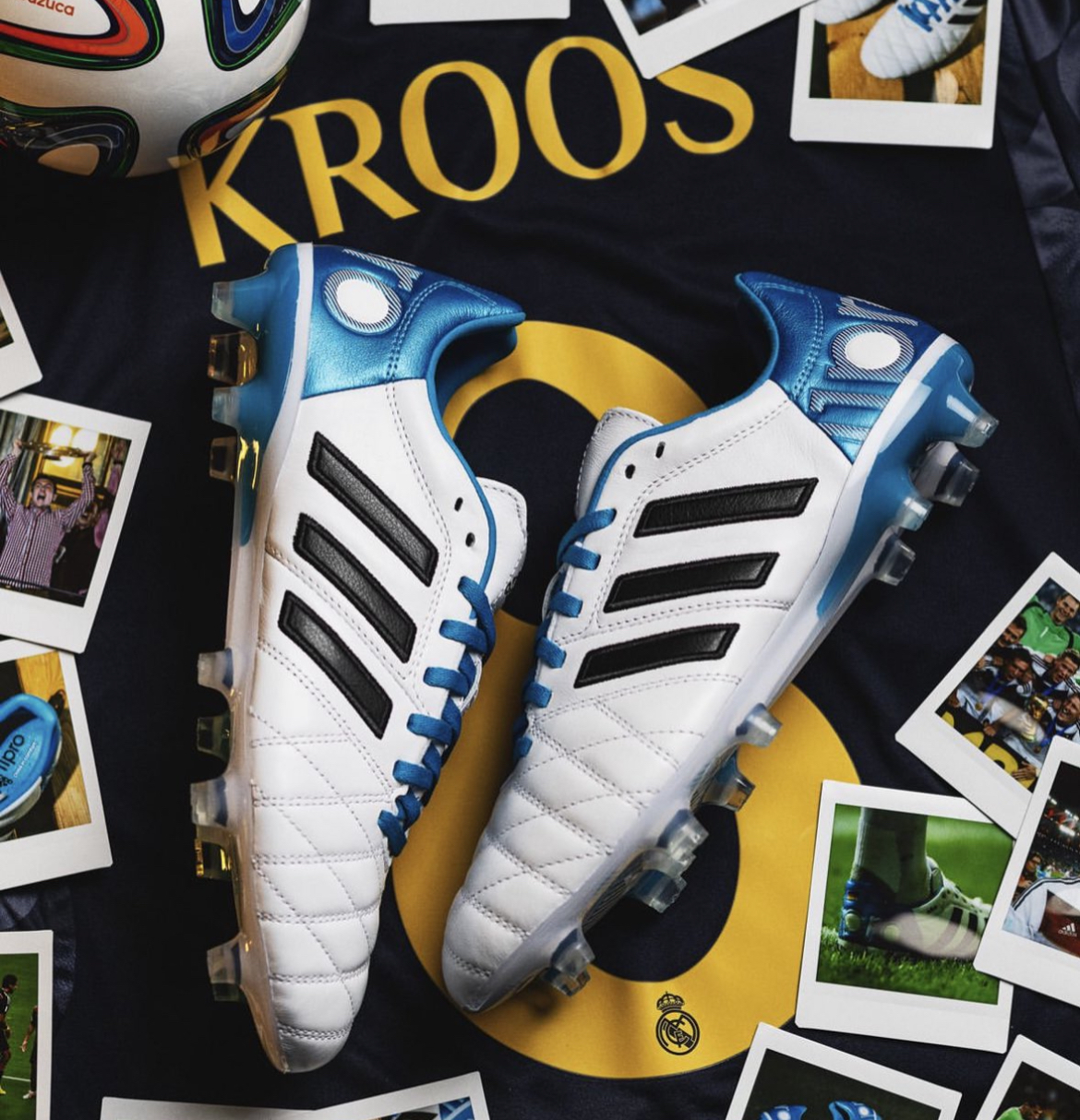 Adidas relança chuteira que Toni Kroos utiliza desde 2013
