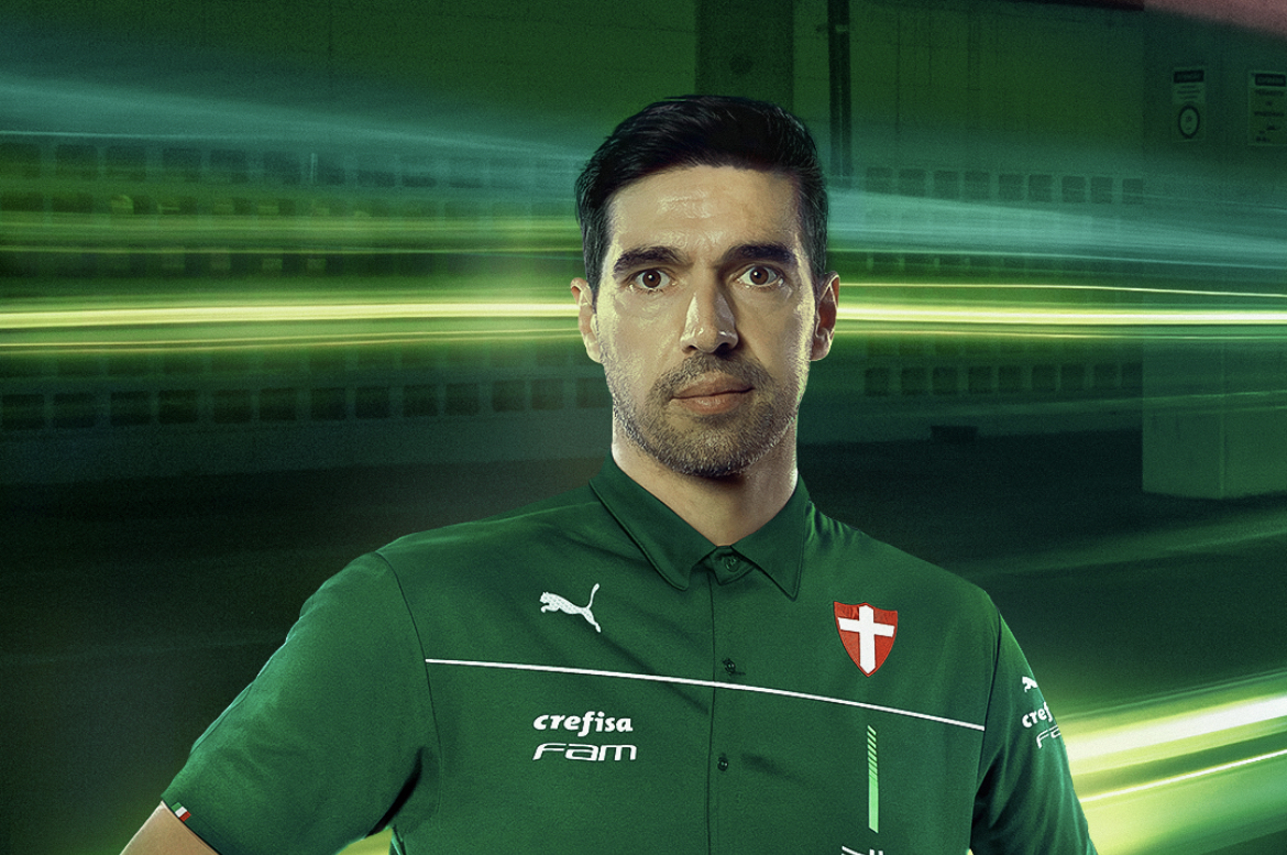Palmeiras lança camisa criada por Abel Ferreira e com modelo de Fórmula 1