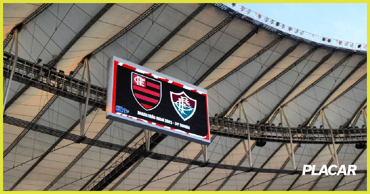 PLACAR AO VIVO: Flamengo x Fluminense #campeonatocarioca 