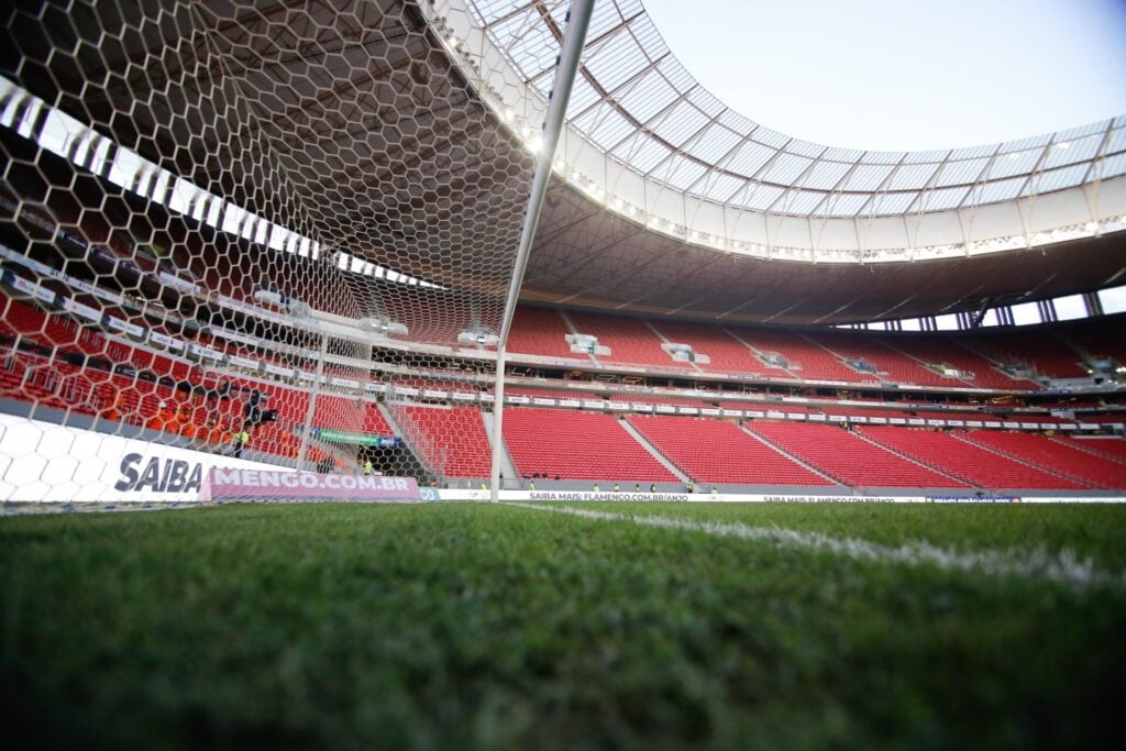 Mané Garrincha é palco do confronto entre Flamengo e Santos - Gilvan de Souza / Flamengo