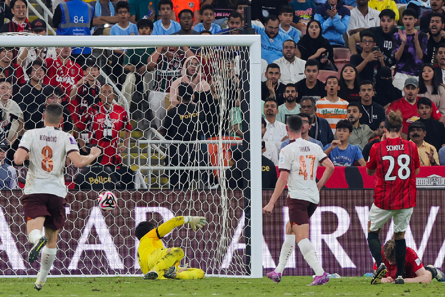 City abre o placar com um gol contra do zagueiro Höibraaten - Giuseppe Cacace/AFP