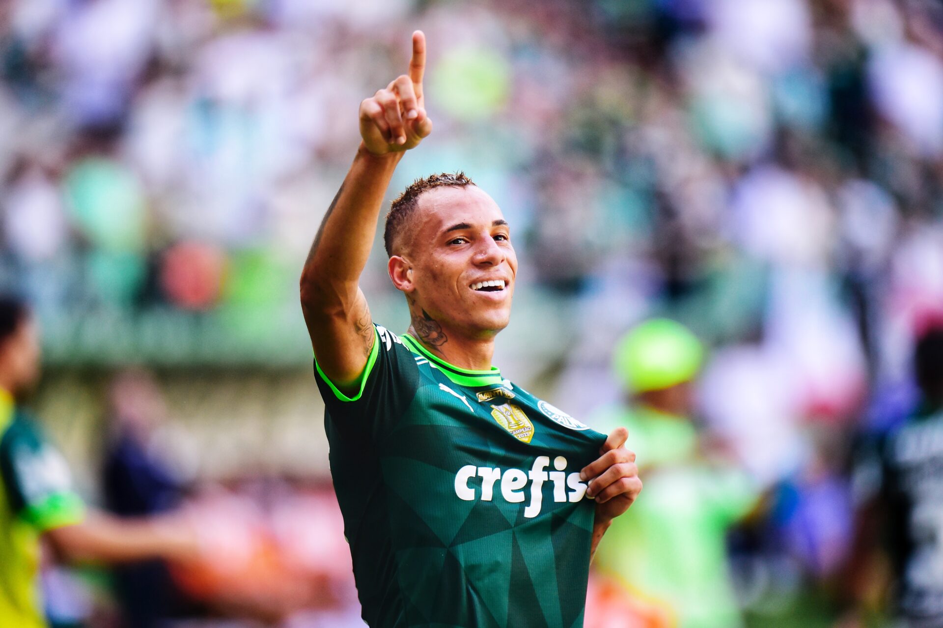 Breno Lopes é destaque em partida decisiva do Palmeiras no Brasileirão - Alexandre Battibugli / PLACAR