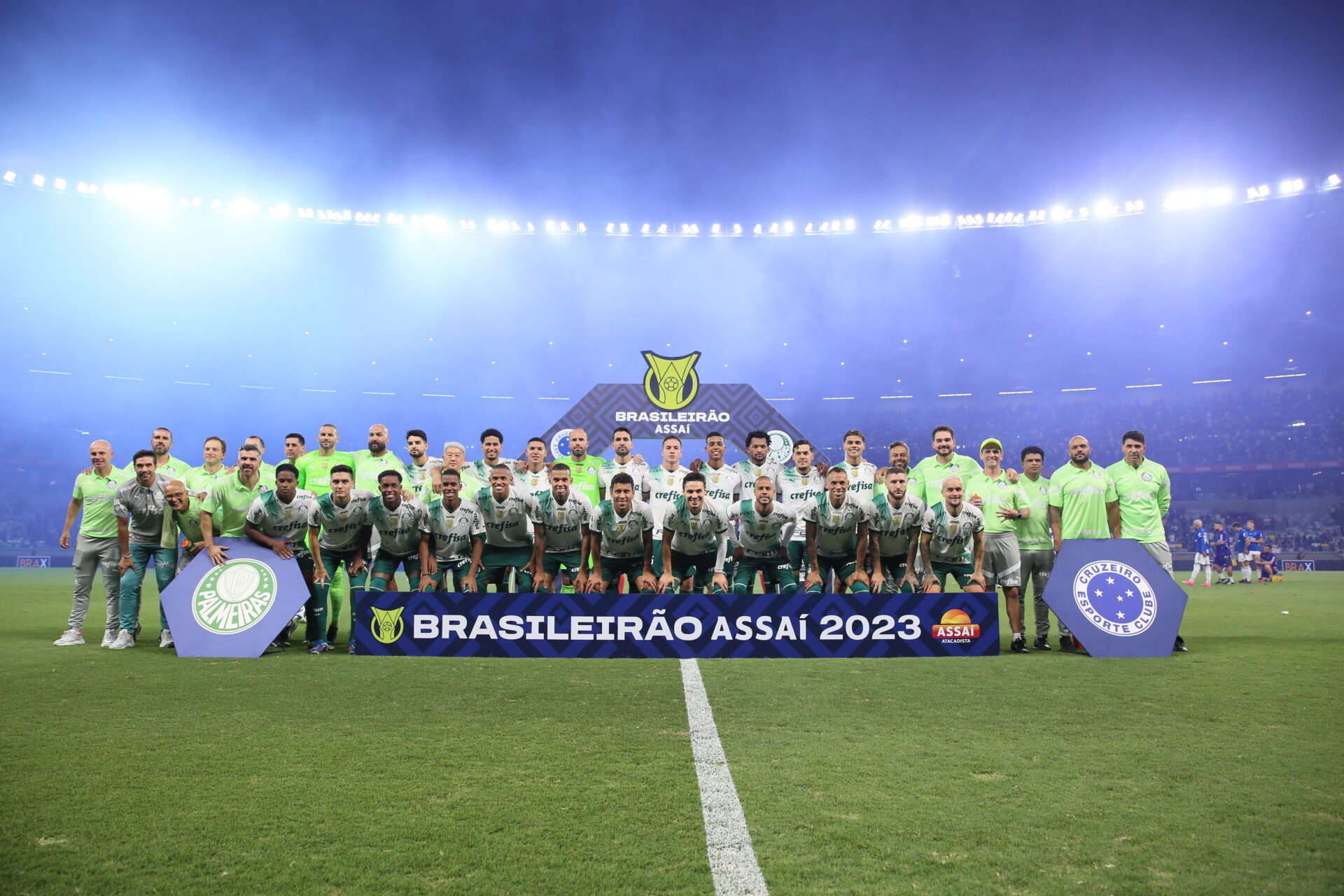 Palmeiras confirma título com empate contra o Cruzeiro e é bicampeão brasileiro