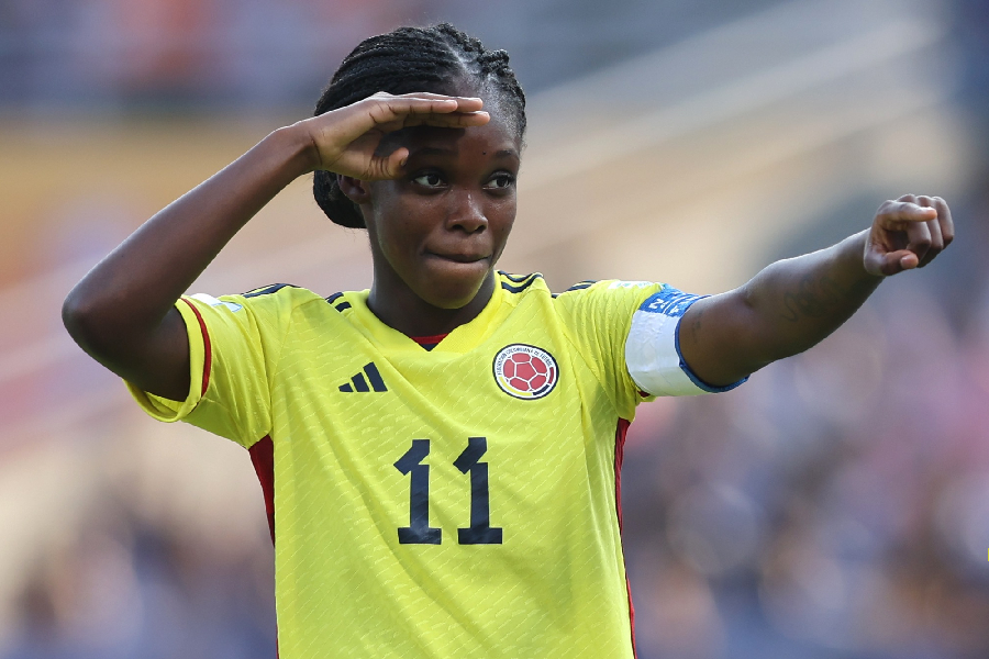 A colombiana Linda Caicedo brilhou na Copa do Mundo feminina - Divulgação / Fifa
