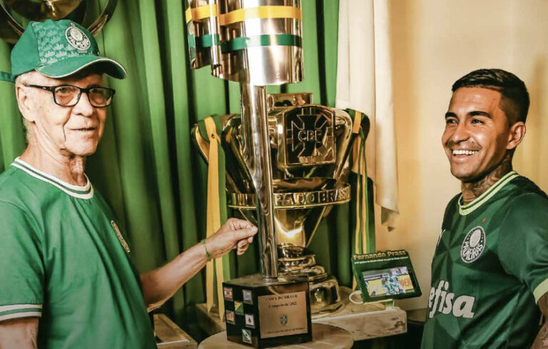Dudu está prestes a igualar recorde de títulos de Ademir da Guia no Palmeiras