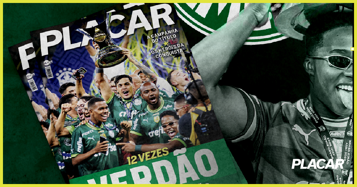 Revista Pôster Palmeiras - Verdão Campeão Paulista 2022