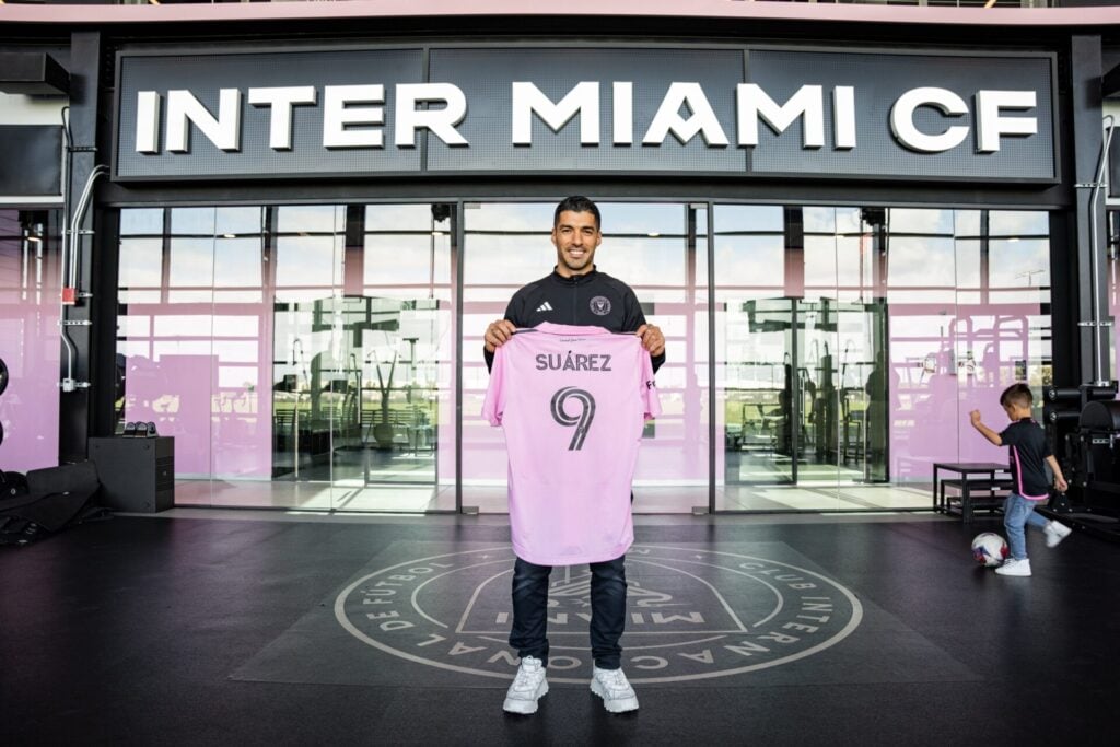 Luís Suárez já vestiu a camisa 9 do Inter Miami/Divulgação