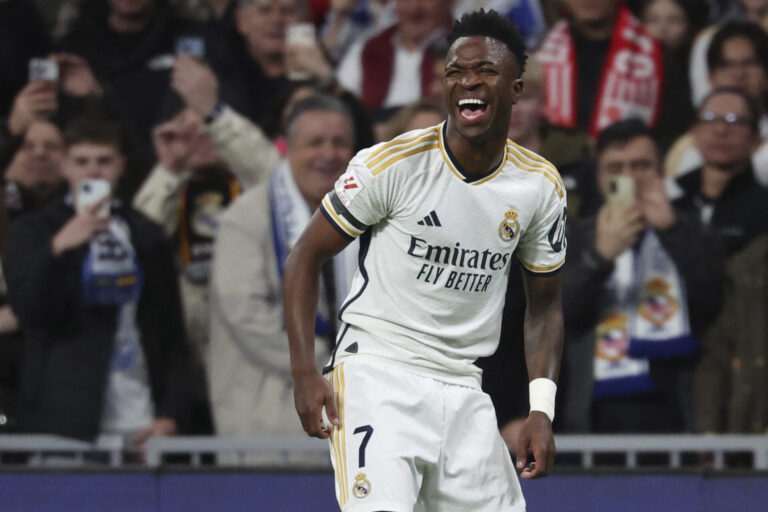 Brasileiros comandam goleada do Real Madrid contra a sensação Girona