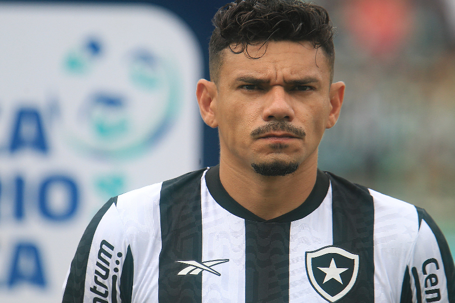 Tiquinho Soares, esperança do Botafogo na Libertadores- Vítor Silva/Botafogo