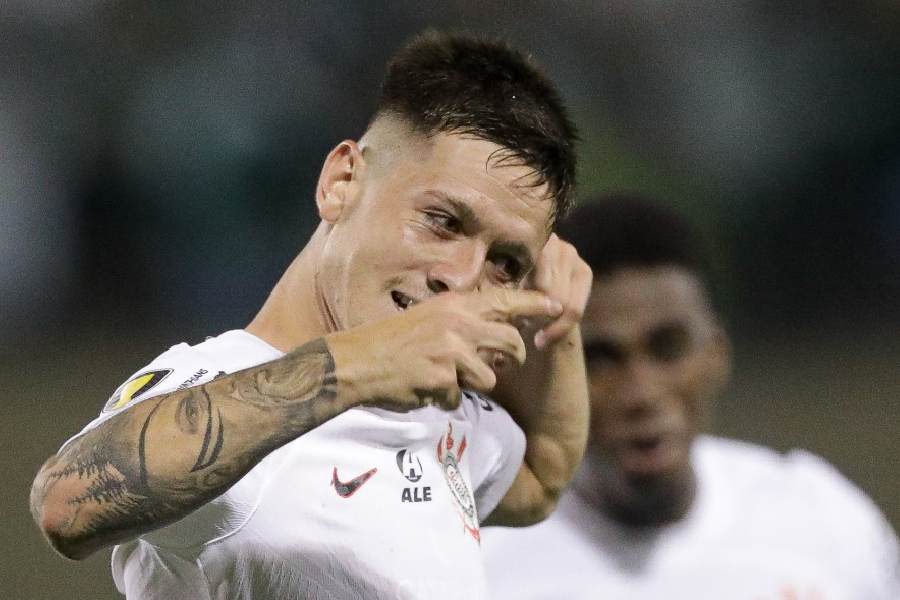 Rodrigo Garro marcou o gol do empate do Corinthians diante do Palmeiras - Rodrigo Coca/Corinthians