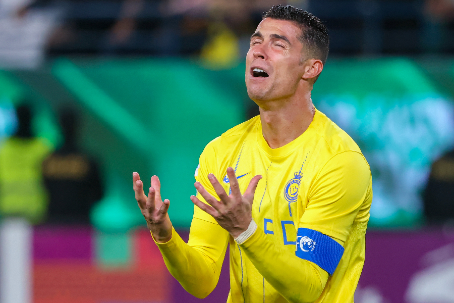 Expulso em nova derrota para Jesus, Cristiano Ronaldo pode ser punido