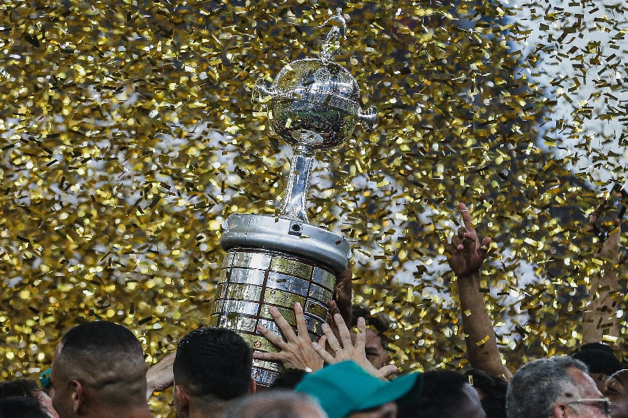 Copa Libertadores 2023, troféu, LUCAS MERÇON / FLUMINENSE F.C.