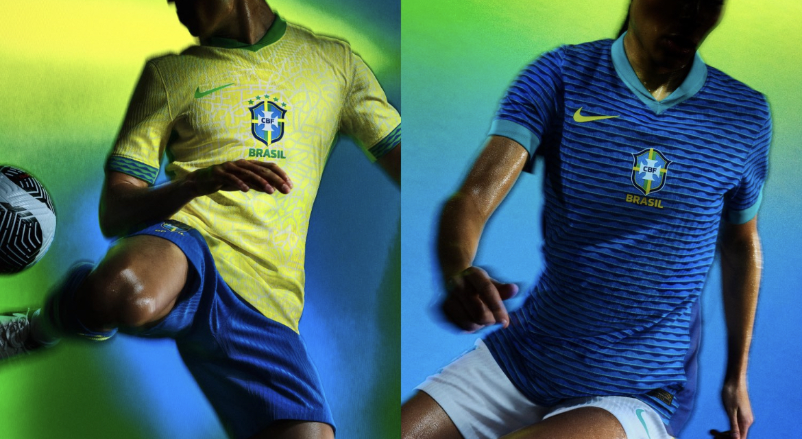 Nike lança camisas de Brasil, França e outras seleções