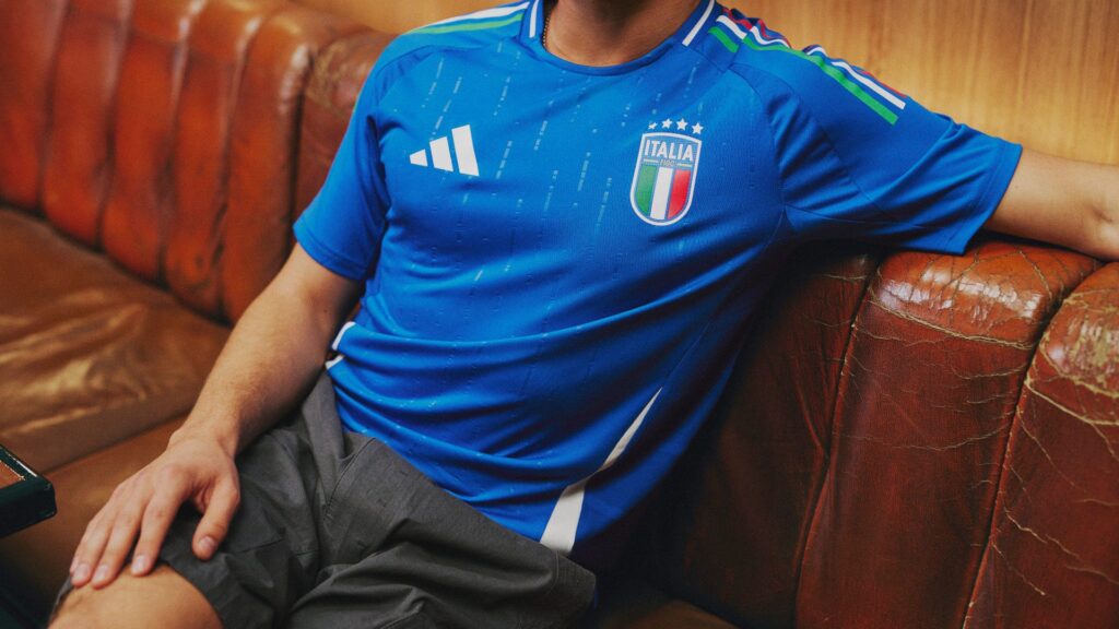Novo uniforme da Itália para a Eurocopa - Foto: Divulgação / Adidas