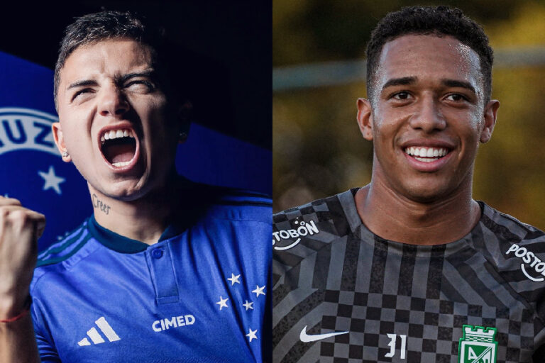 Barreal e Palacios: quem são os reforços gringos de Cruzeiro e Atlético-MG