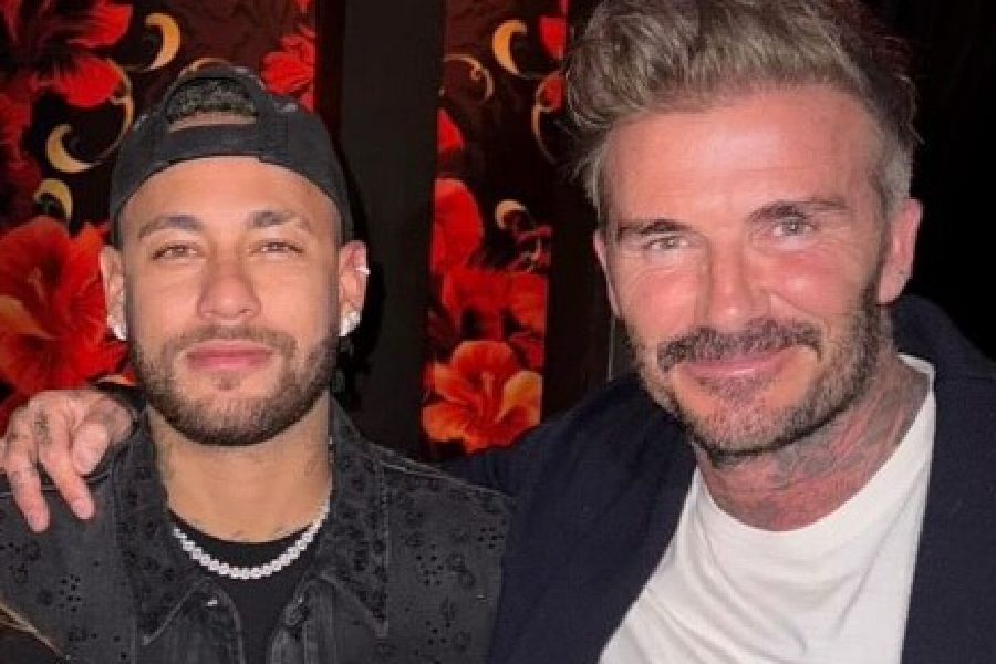 MSN de volta? Beckham brinca sobre jantar com Neymar em Miami