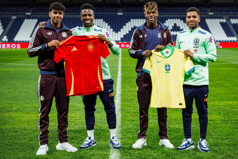 Espanha x Brasil: futebol se rende à urgência de combater o racismo
